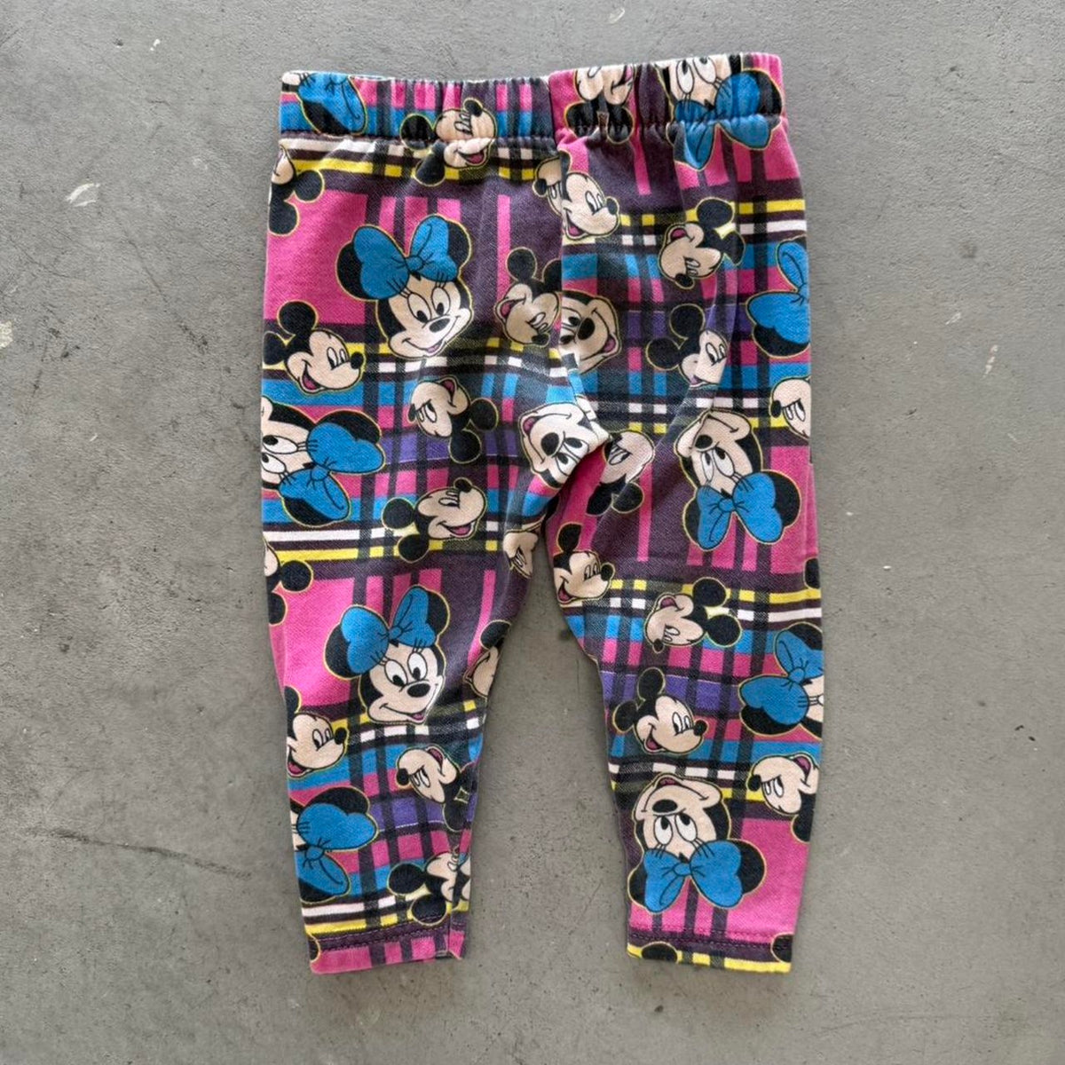 Vintage 90s Disney Mickey Mouse AOP Pants - Kids 2T