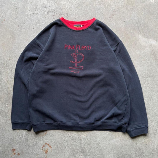 Vintage 90s Pink Floyd Band Crewneck - X-Large
