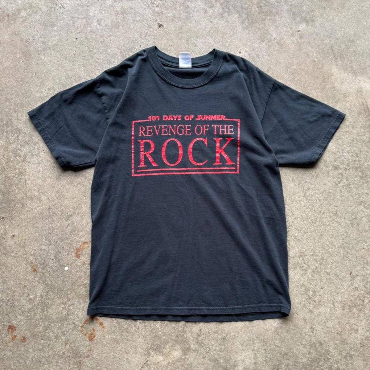 Vintage 101 Days of Summer Revenge of Rock Band T-Shirt - Large