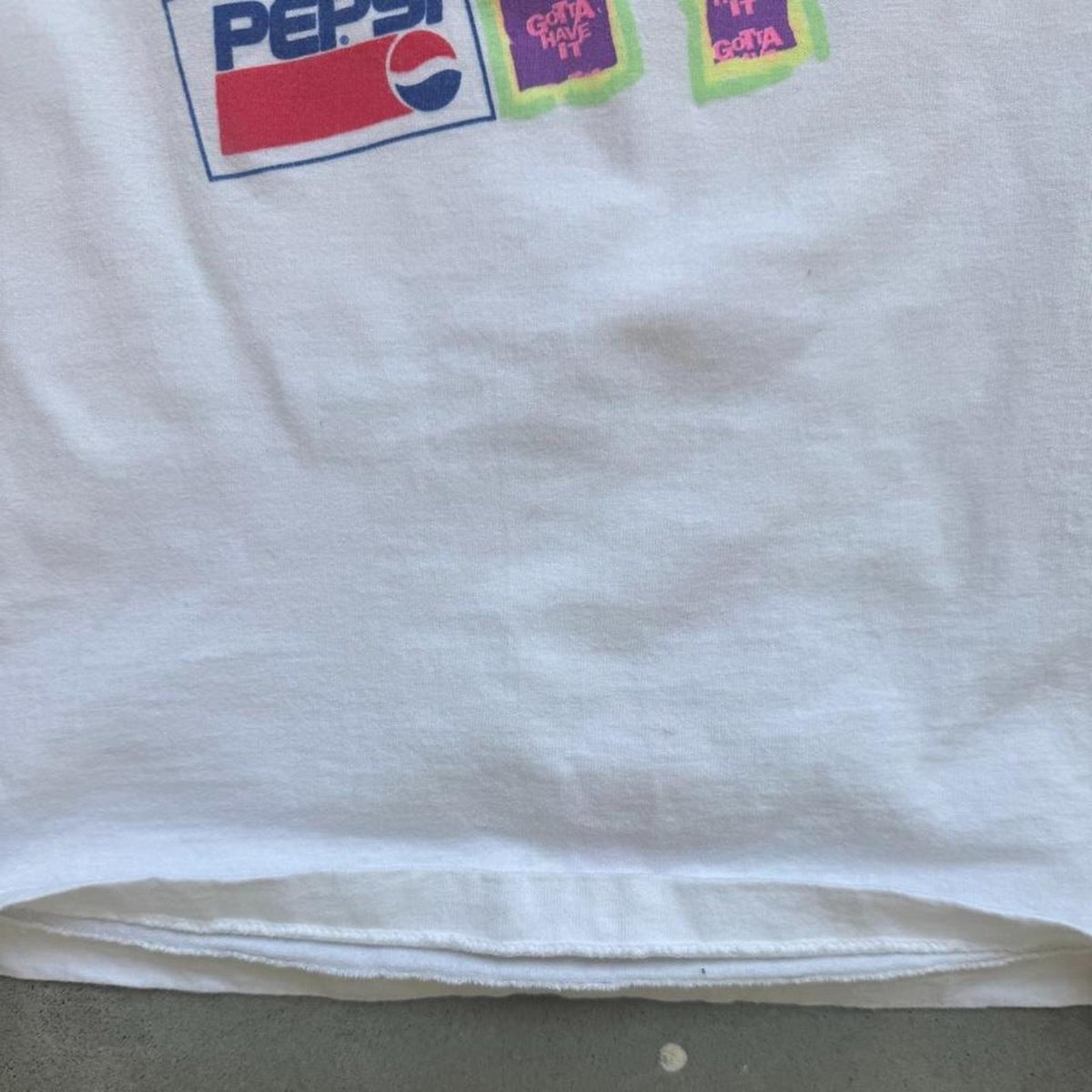 Vintage 90s Pepsi Gotta Have It T-Shirt - Kids Medium