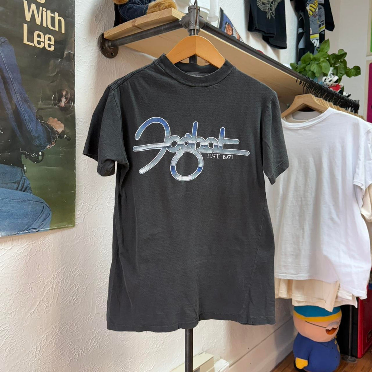Vintage 80s Foghat 20th Anniversary Tour Band T-Shirt - Medium
