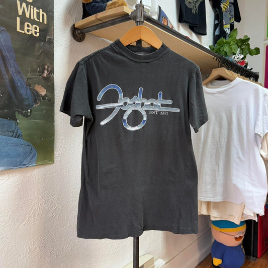 Vintage 80s Foghat 20th Anniversary Tour Band T-Shirt - Medium