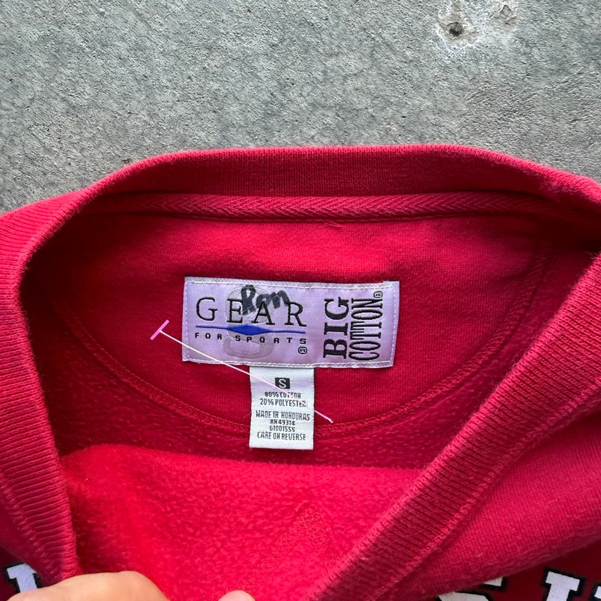 Vintage 90s Nebraska Huskers Spell Out Crewneck - Small