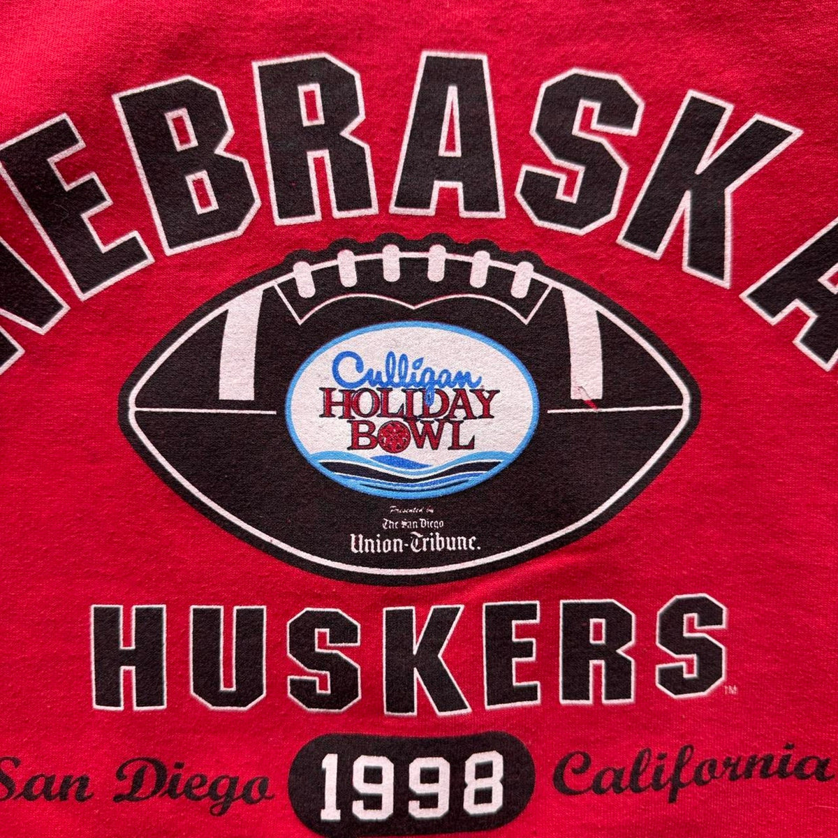 Vintage Champion Culligan Bowl Nebraska Huskers Crewneck - XX-Large