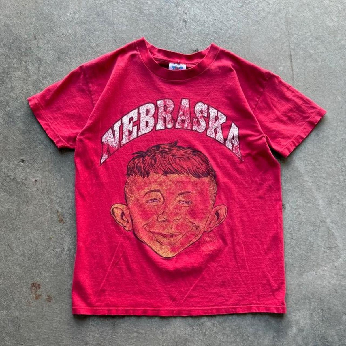 Vintage 90s Nebraska MAD TV Rare T-Shirt - Medium