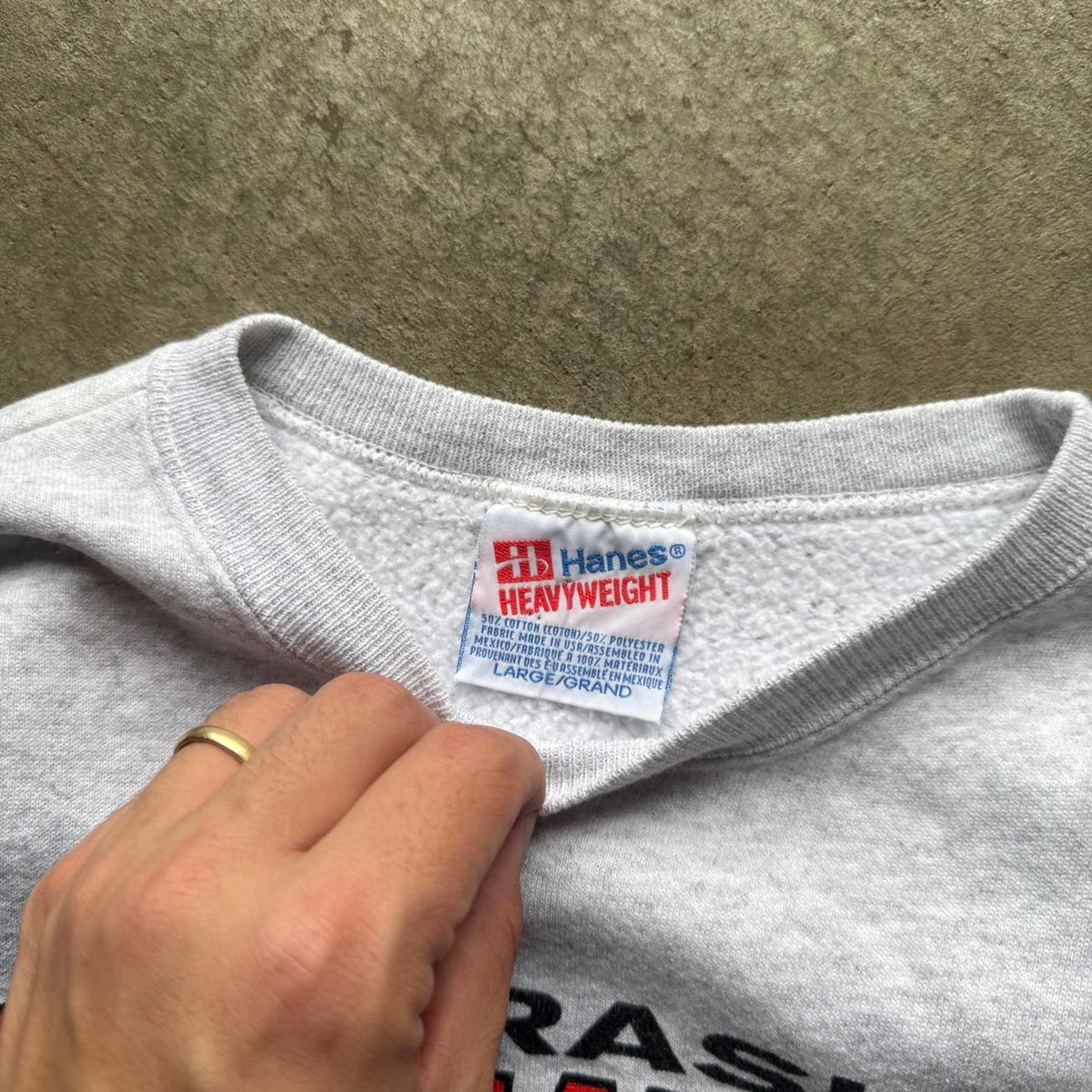 Vintage 90s Nebraska Bugeaters Husker Champions Crewneck - Large