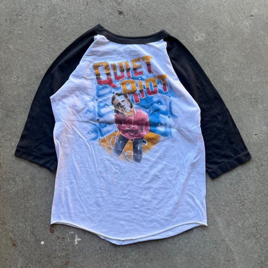Vintage 80s Quiet Riot Band T-Shirt - Large