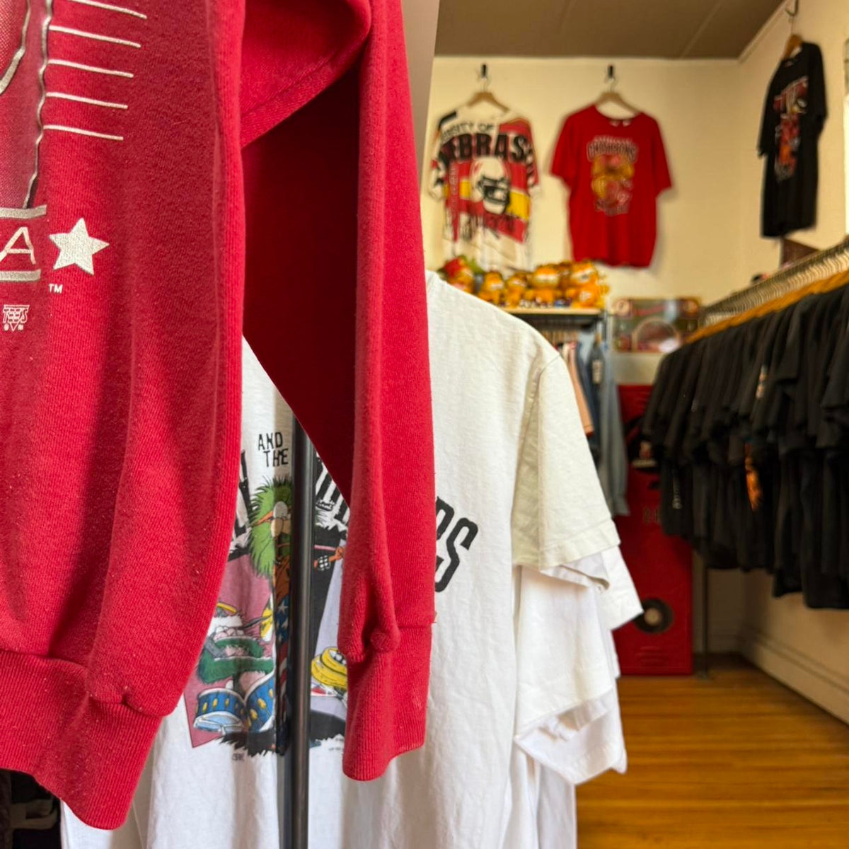 Vintage 90s Nebraska Huskers Herbie Crewneck