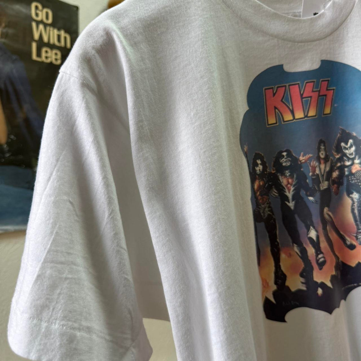 Vintage KISS Band Music T-Shirt - Large