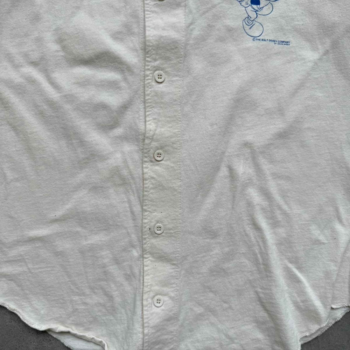 Vintage 90s Disney Mickey Mouse Baseball Minnesota Jersey Shirt - Large