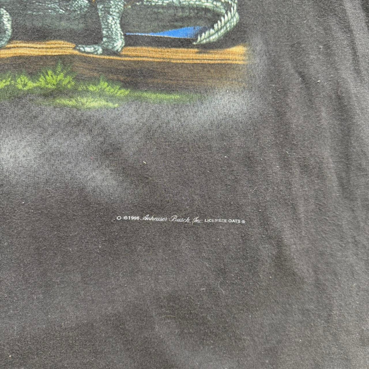 Vintage 90s Budweiser Crocodile This Buds for You Beer T-Shirt - X-Large