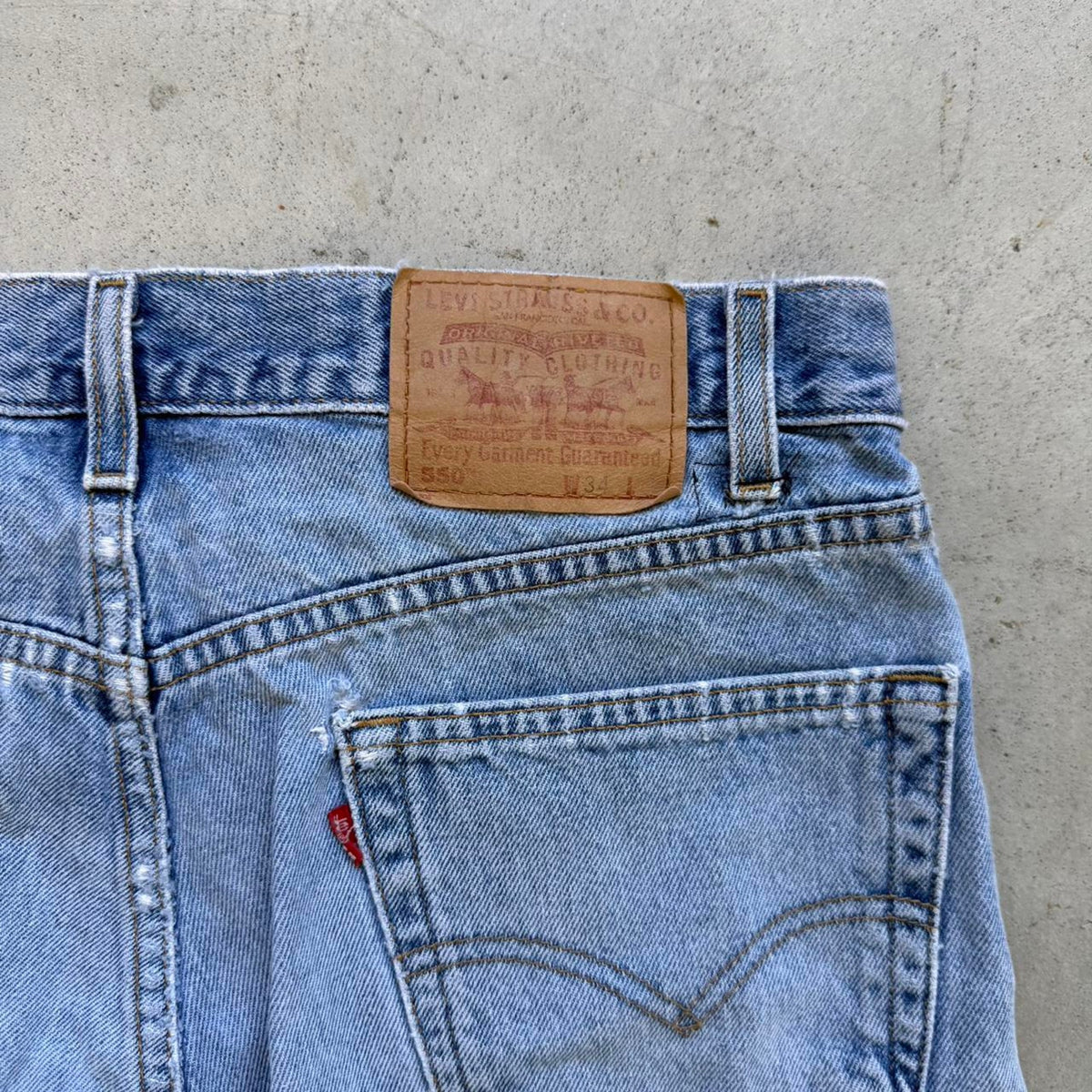Vintage Levi’s Denim Jorts - 34"