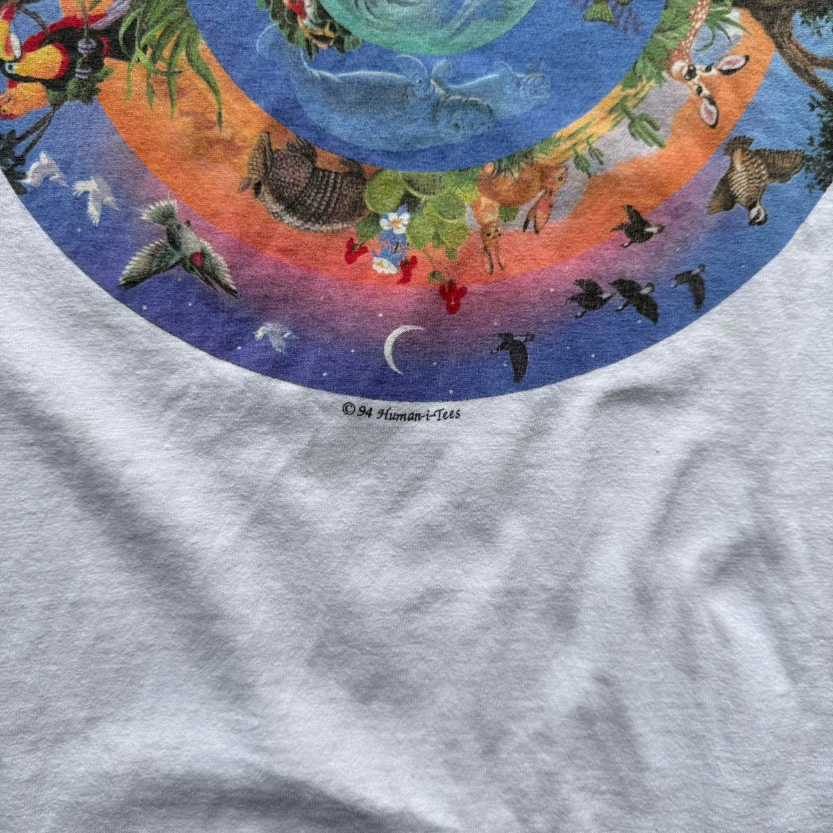 Vintage 90s Earth Animal Nature Long Sleeve T-Shirt - XX-Large