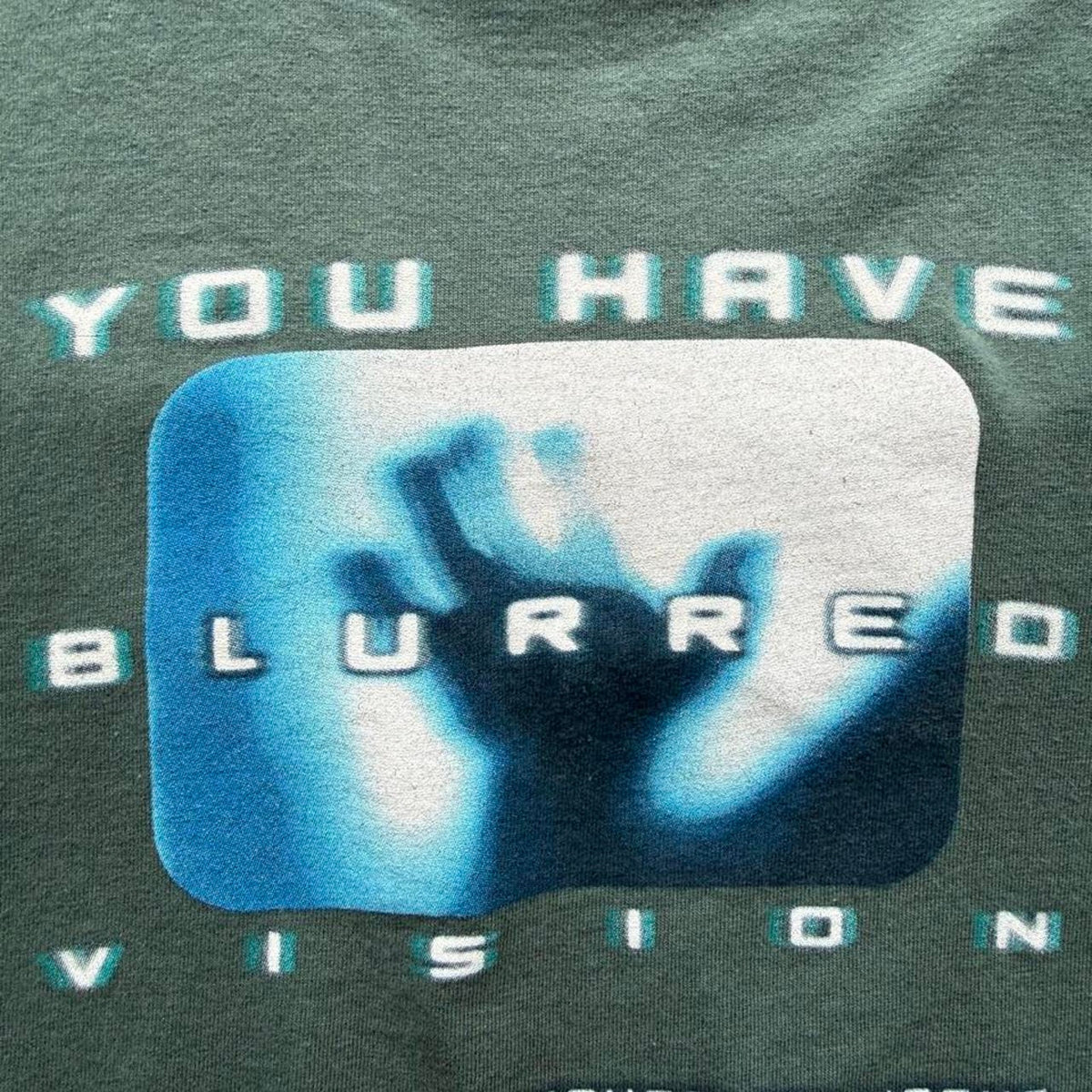 Vintage 90s You Have Blurred Vision Jesus T-Shirt - XX-Large