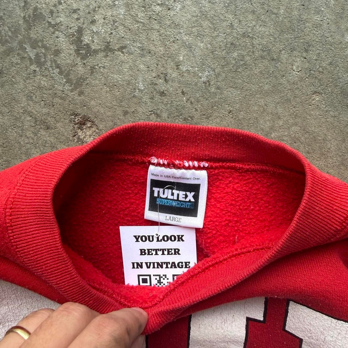 Vintage 90s Nebraska Huskers NU Can Do Crewneck - Large
