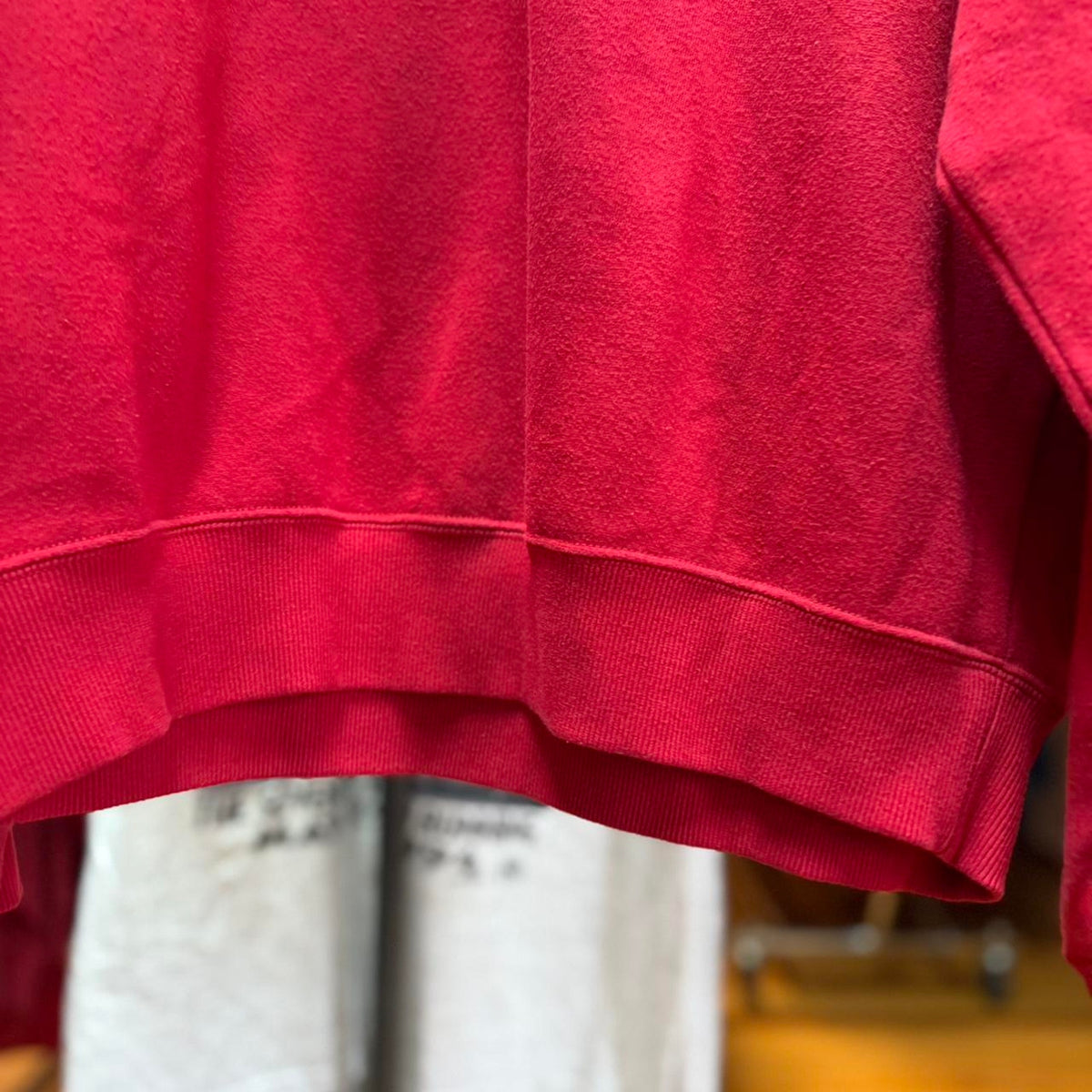 Vintage 90s Nebraska Huskers Striped Sleeve Crewneck  - Medium