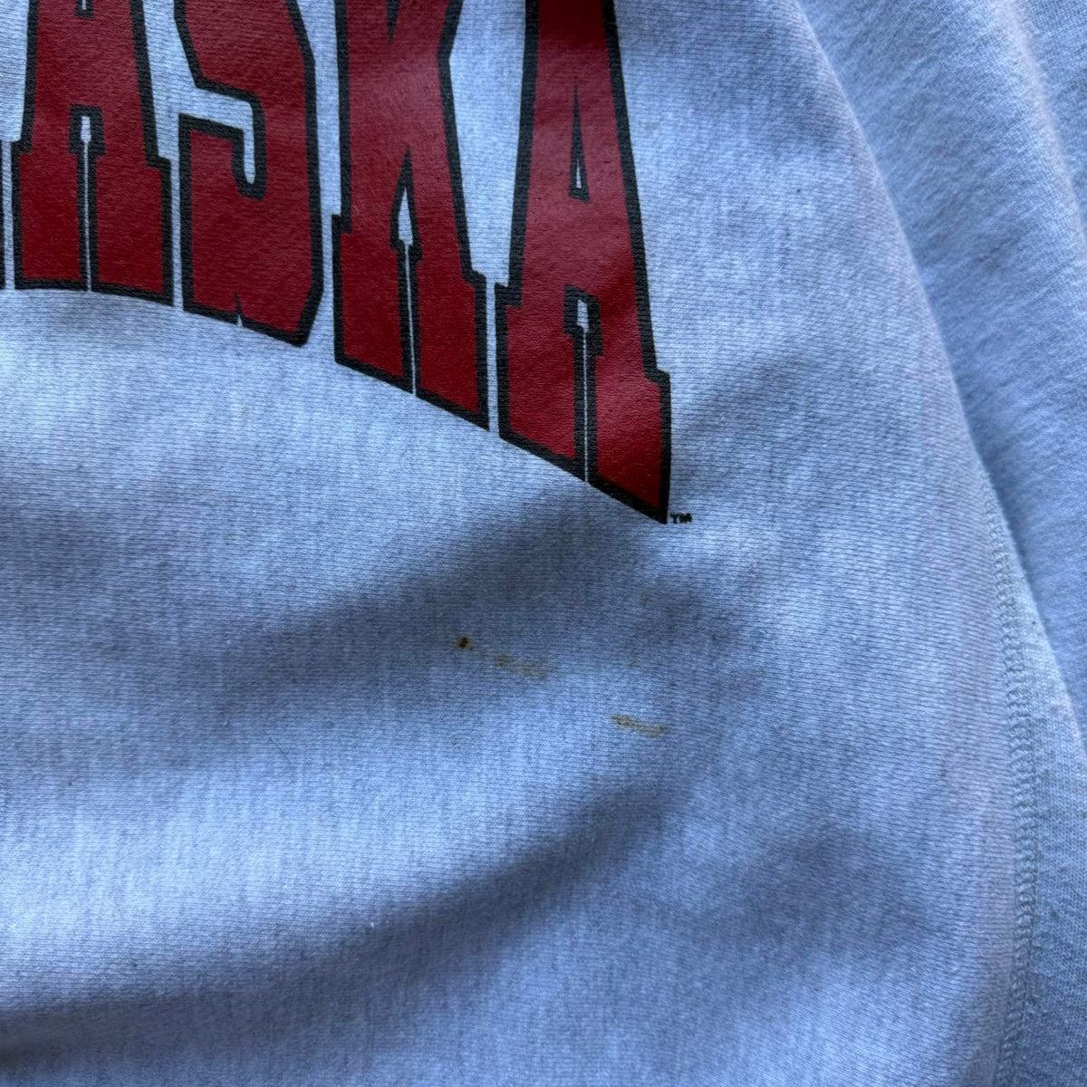 Vintage 90s Nebraska Huskers Ringed Crewneck - X-Large