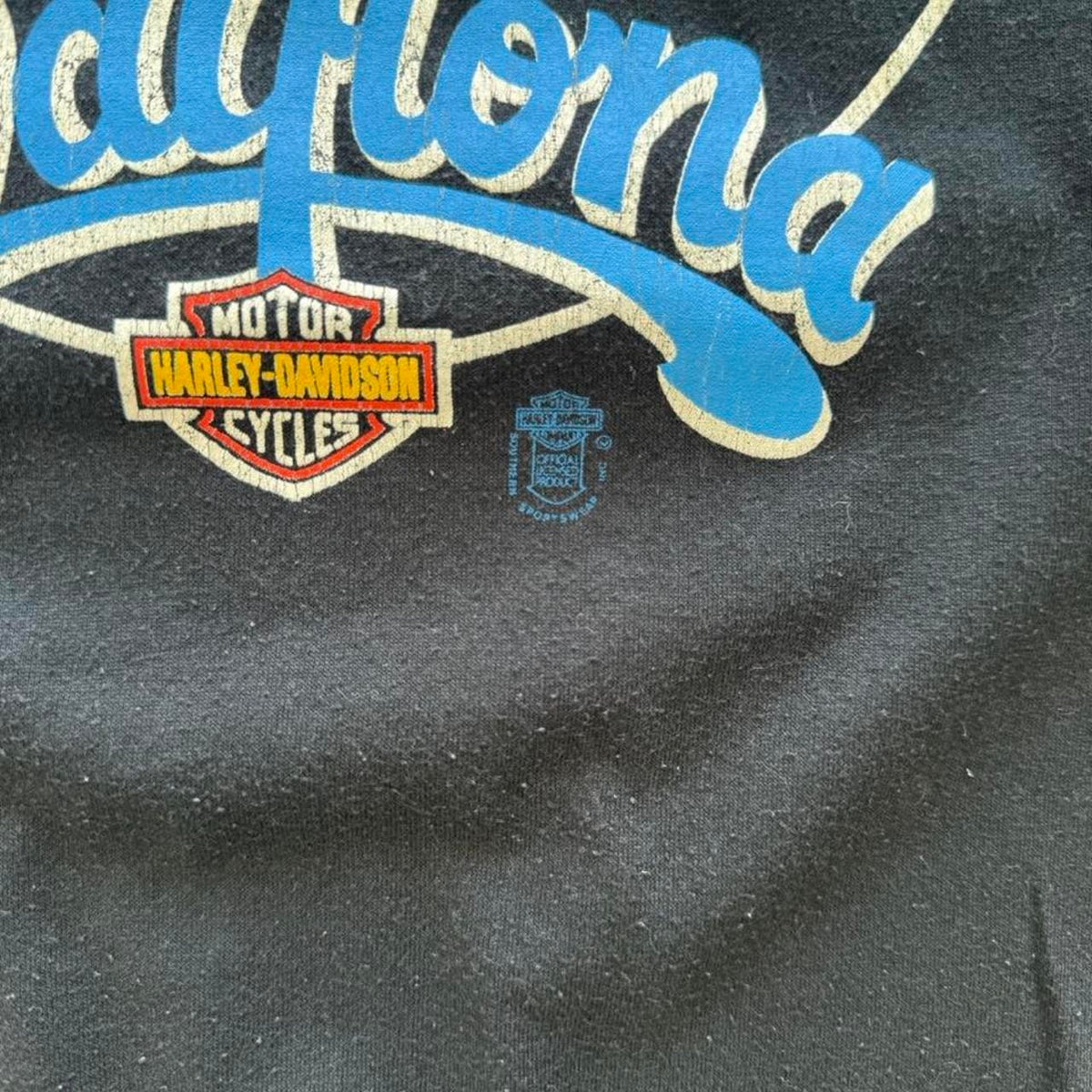 Vintage 1988 Daytona Bike Week Harley Davidson Motorcycles T-Shirt - X-Large