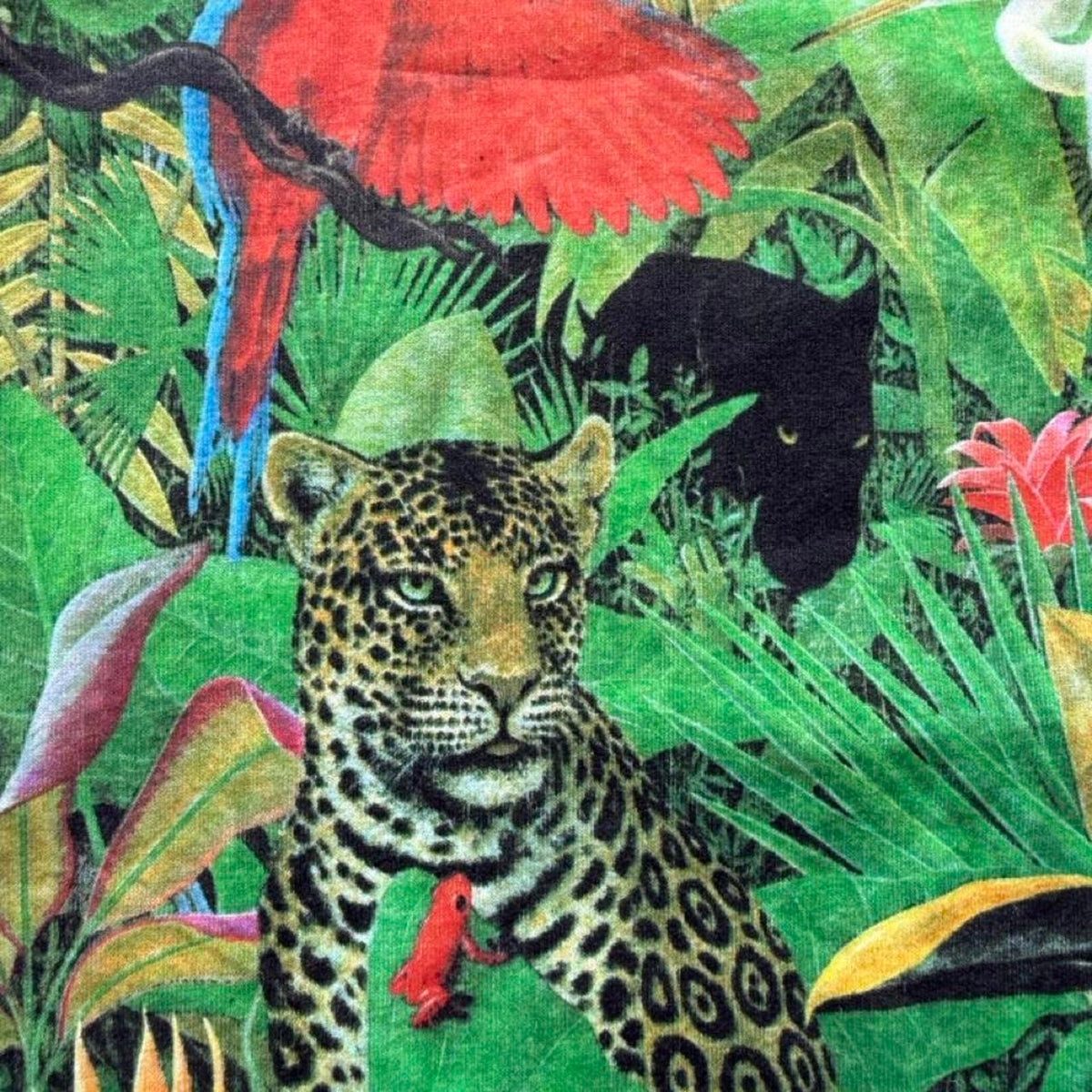 Vintage 90s Rainforest Animal Artwear T-Shirt - X-Large