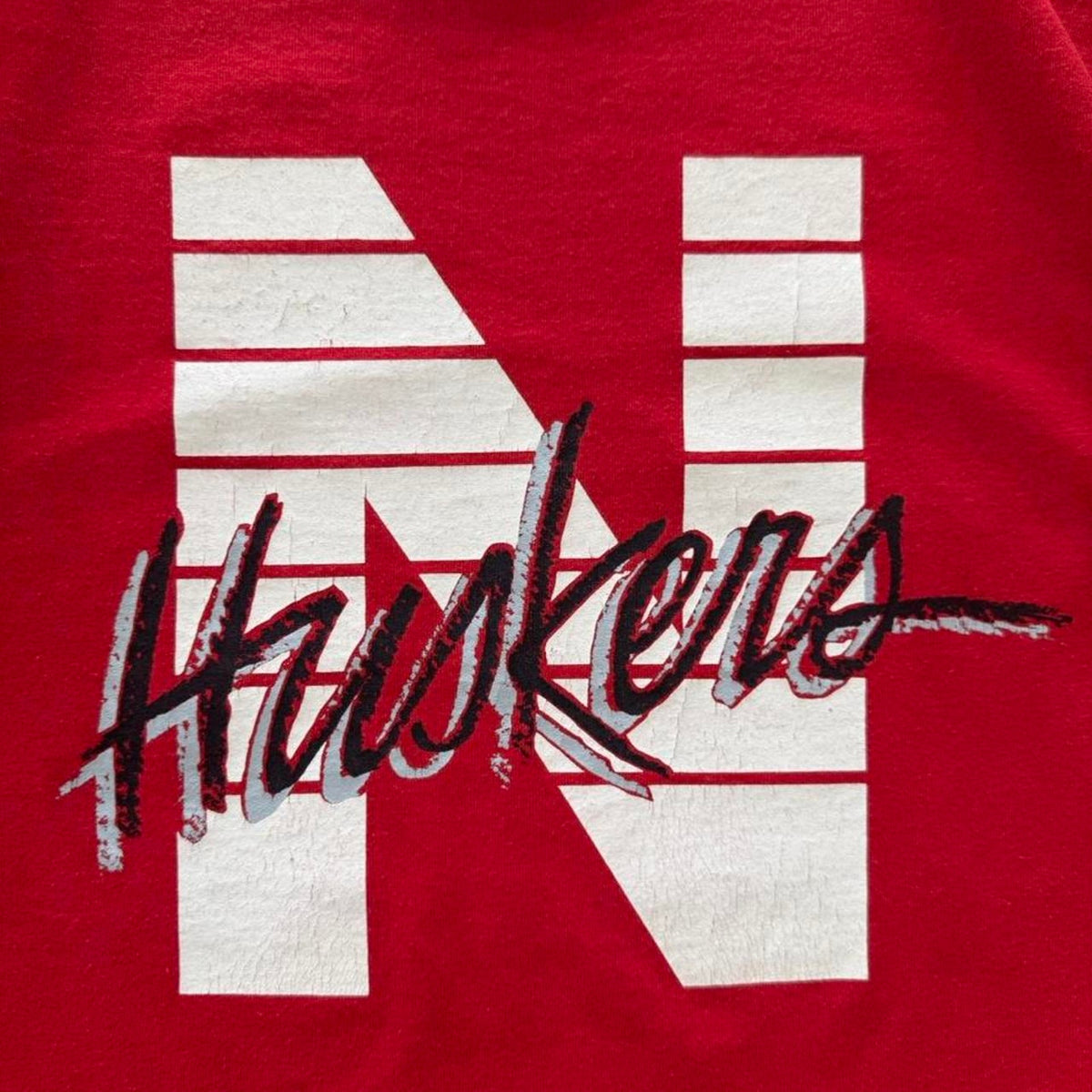 Vintage 90s Nebraska Huskers T-Shirt - Medium
