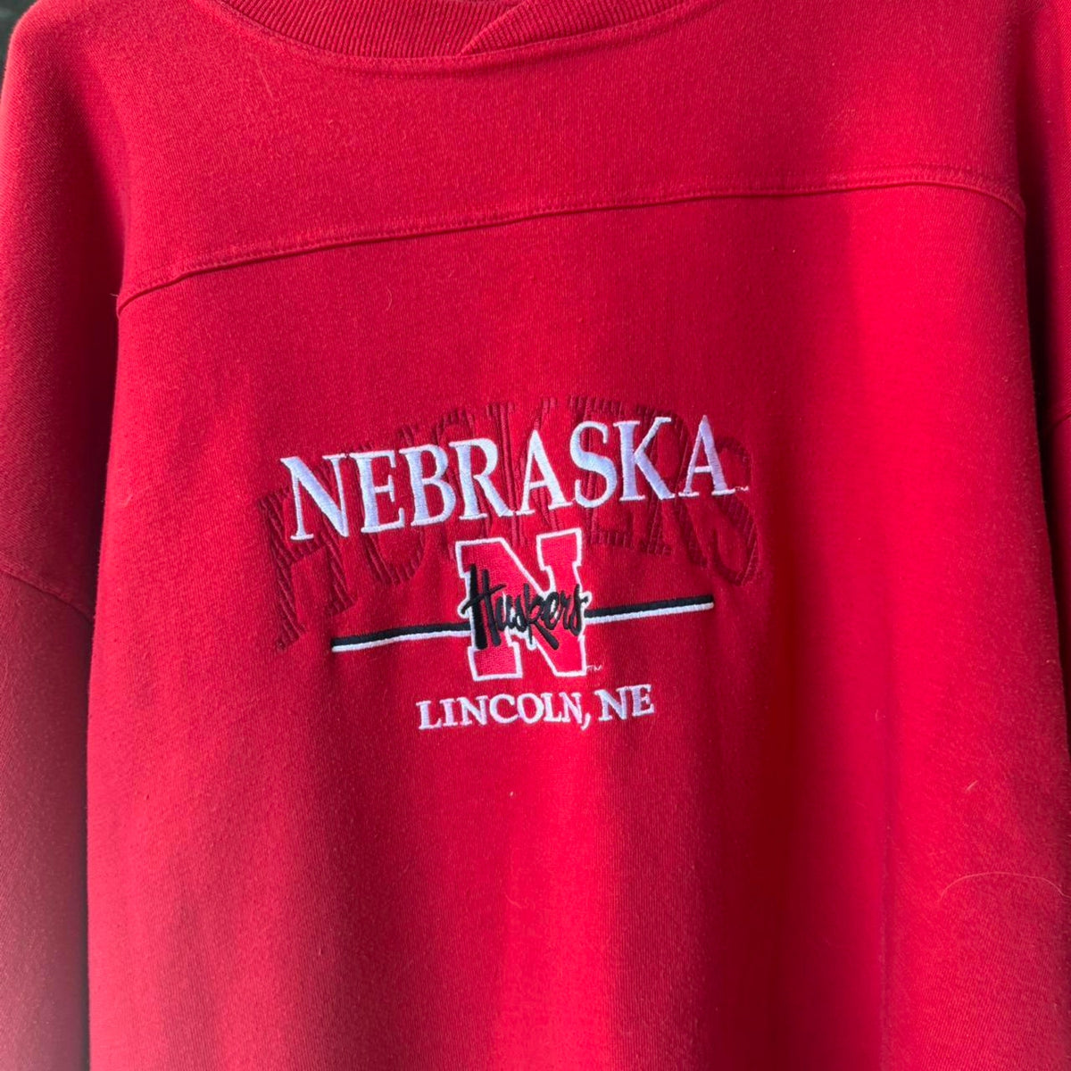 Vintage 90s Nebraska Huskers Crewneck - XX-Large