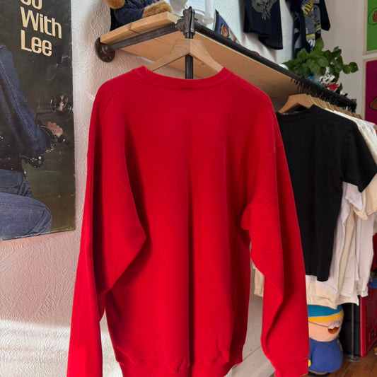 Vintage 90s Nebraska Huskers Football Crewneck - XX-Large