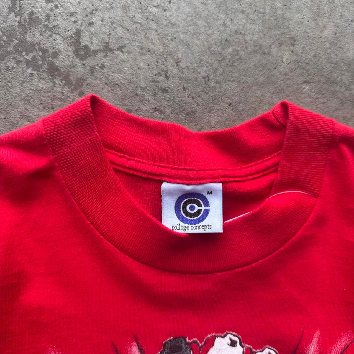 Vintage 90s Nebraska Huskers TV Reach Through T-Shirt - Medium