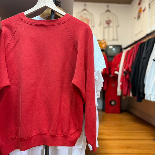 Vintage 90s Nebraska Husker Football Helmet Crewneck - X-Large