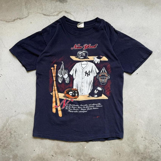 Vintage 90s New York Yankees MLB Baseball T-Shirt - Large