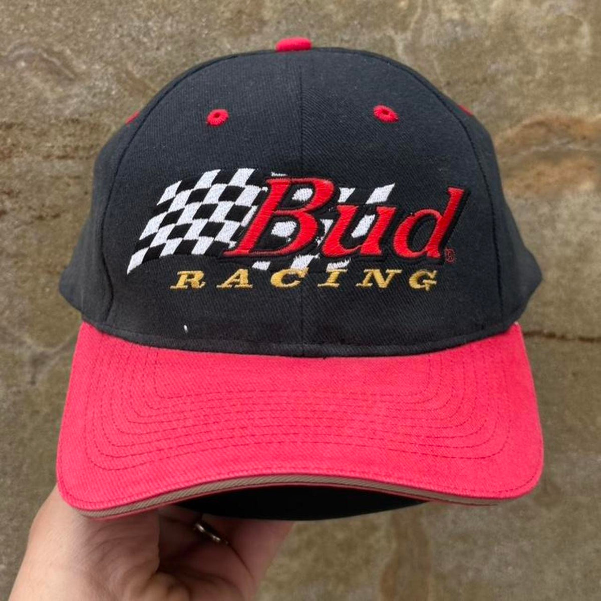 Vintage 90s Nascar Bud Racing Budweiser Cap