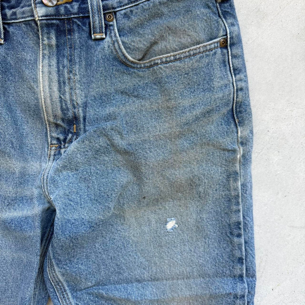 Vintage Carhartt Carpenter Faded Jeans - 34"