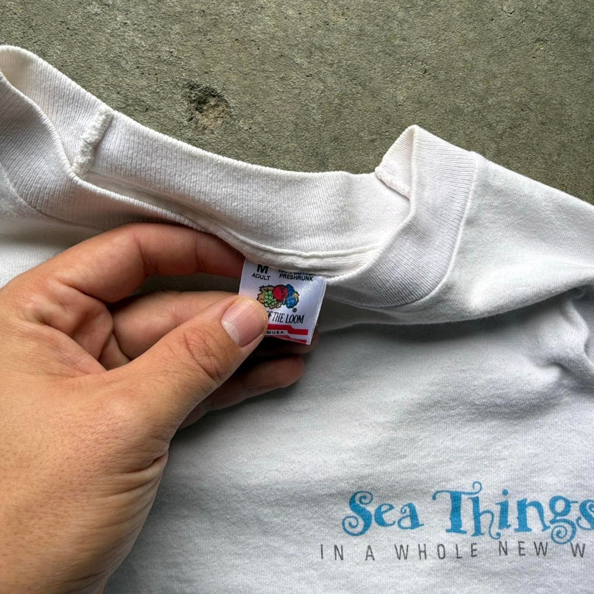 Vintage 90s Omaha Henry Doorly Zoo Sea Things Shark T-Shirt - Medium