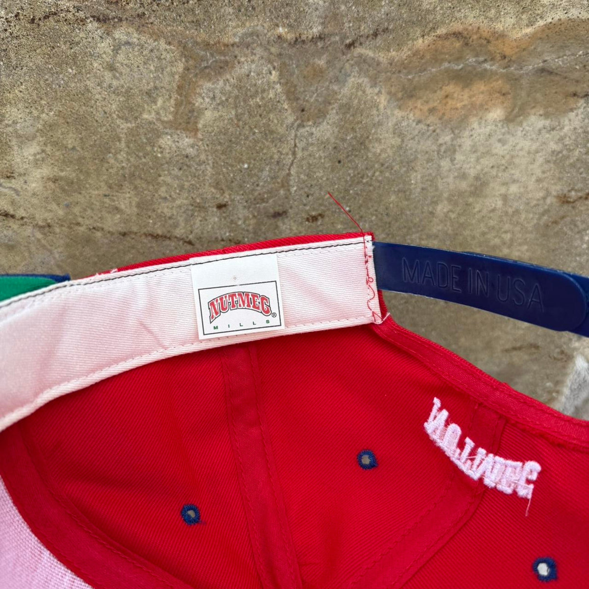 Vintage 90s Mark Martin Nascar Racing Race Car Snapback