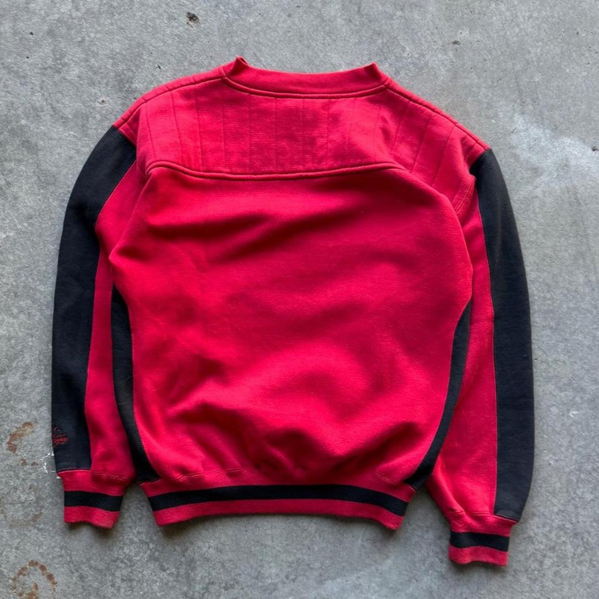 Vintage 90s Nebraska Huskers Embroidered Crewneck - Medium