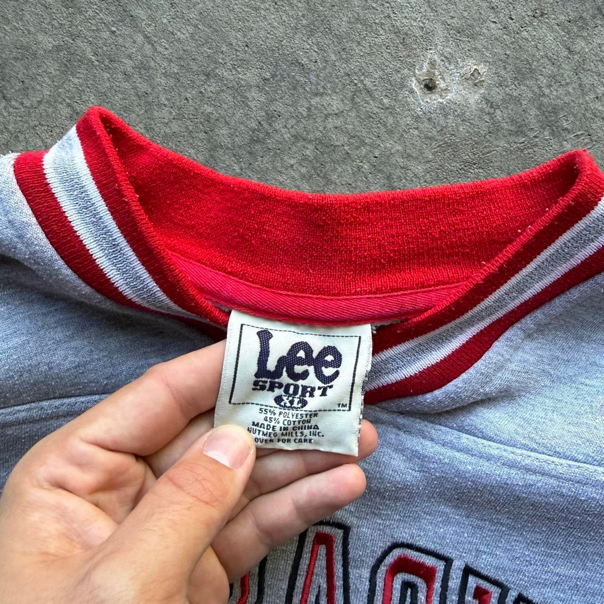 Vintage 90s Nebraska Huskers Embroidered Lee Sport Crewneck - X-Large