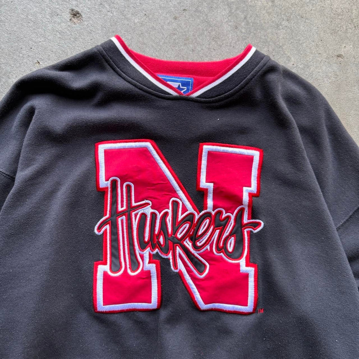 Vintage 90s Nebraska Huskers ‘Shia Lebouf’ Starter Crewneck - Large