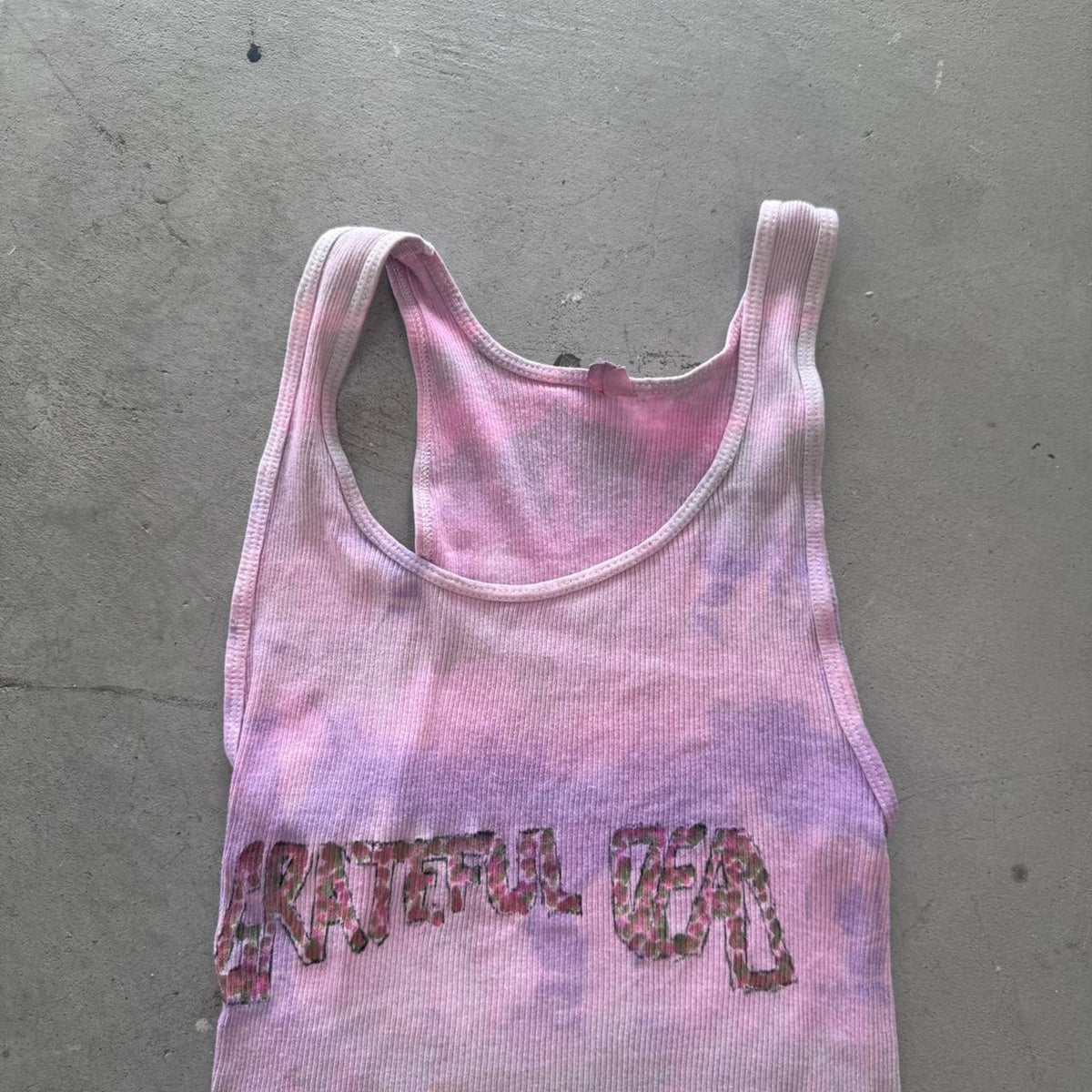 Vintage 80s Grateful Dead Parking Lot Boot Tank Top Shirt - Large (W)
