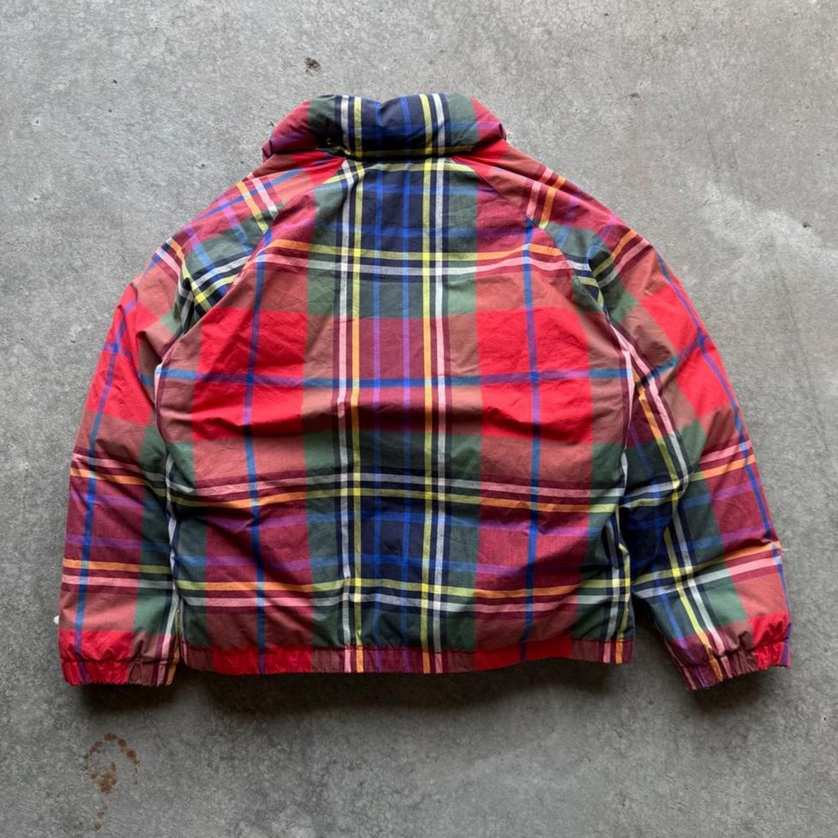 Vintage Polo Ralph Lauren Plaid Puffer Jacket - Small