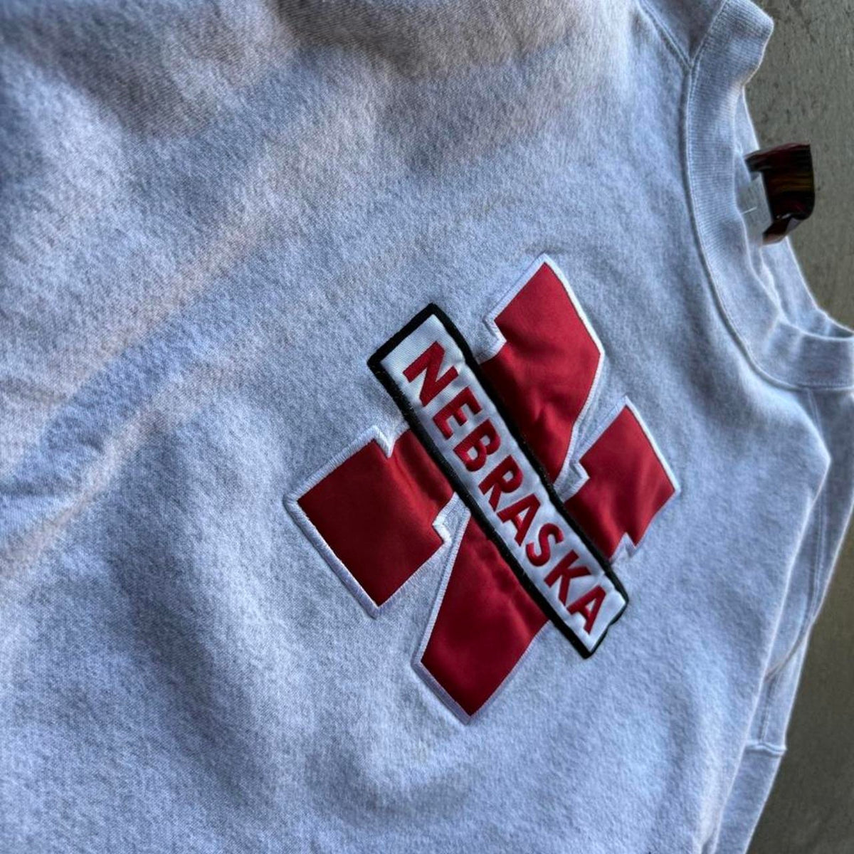 Vintage 90s Nebraska Huskers Big N Crewneck - X-Large