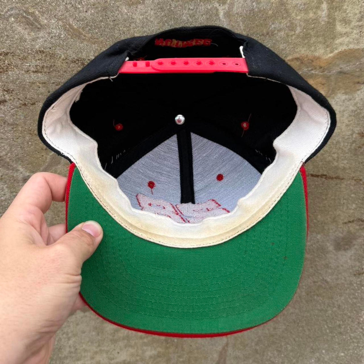 Vintage 90s Ernie Erwin Nascar Racing Race Car Snapback