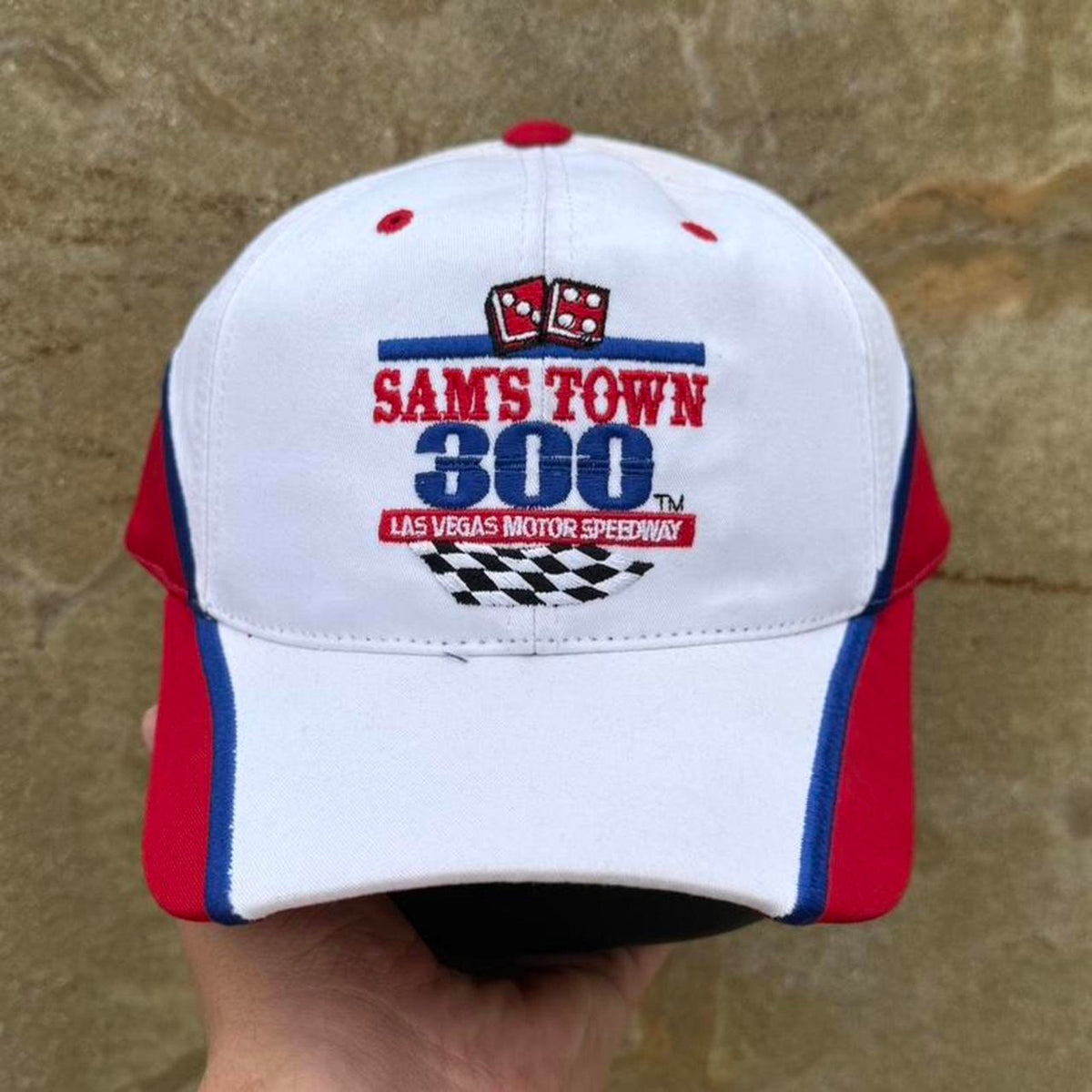 Vintage 2001 Sam’s Town 300 Las Vegas Speedway NASCAR Snapback