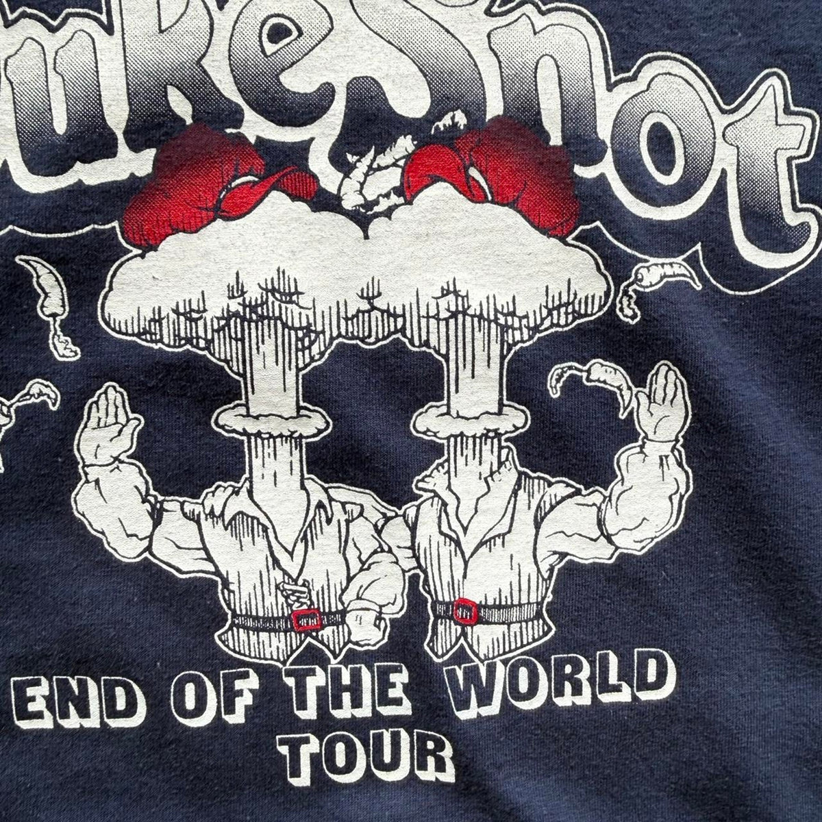 Vintage 90s Puke Snot End of the World Tour T-Shirt - Large