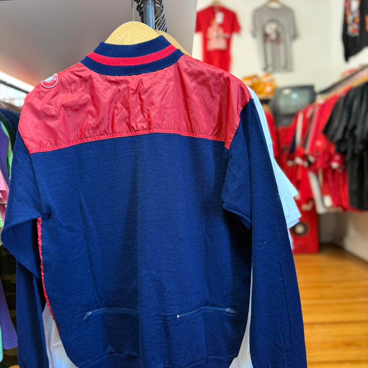 Vintage 80s Designer Italian Zip Up Jacket - Medium