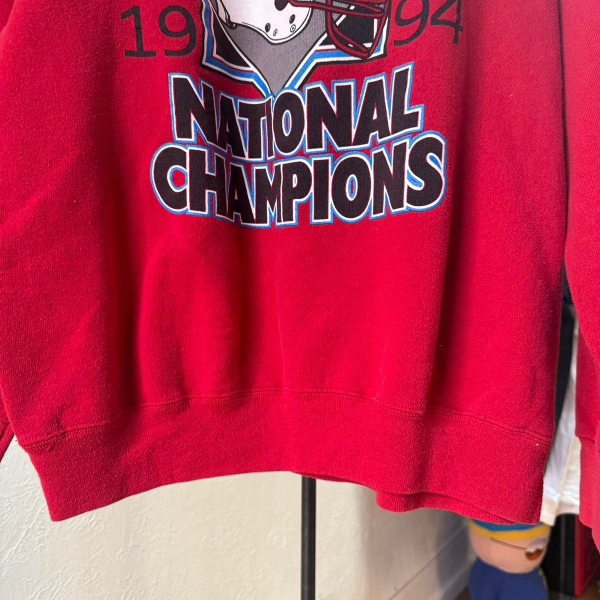Vintage 90s Nebraska National Champions 1994 Football Crewneck - Large