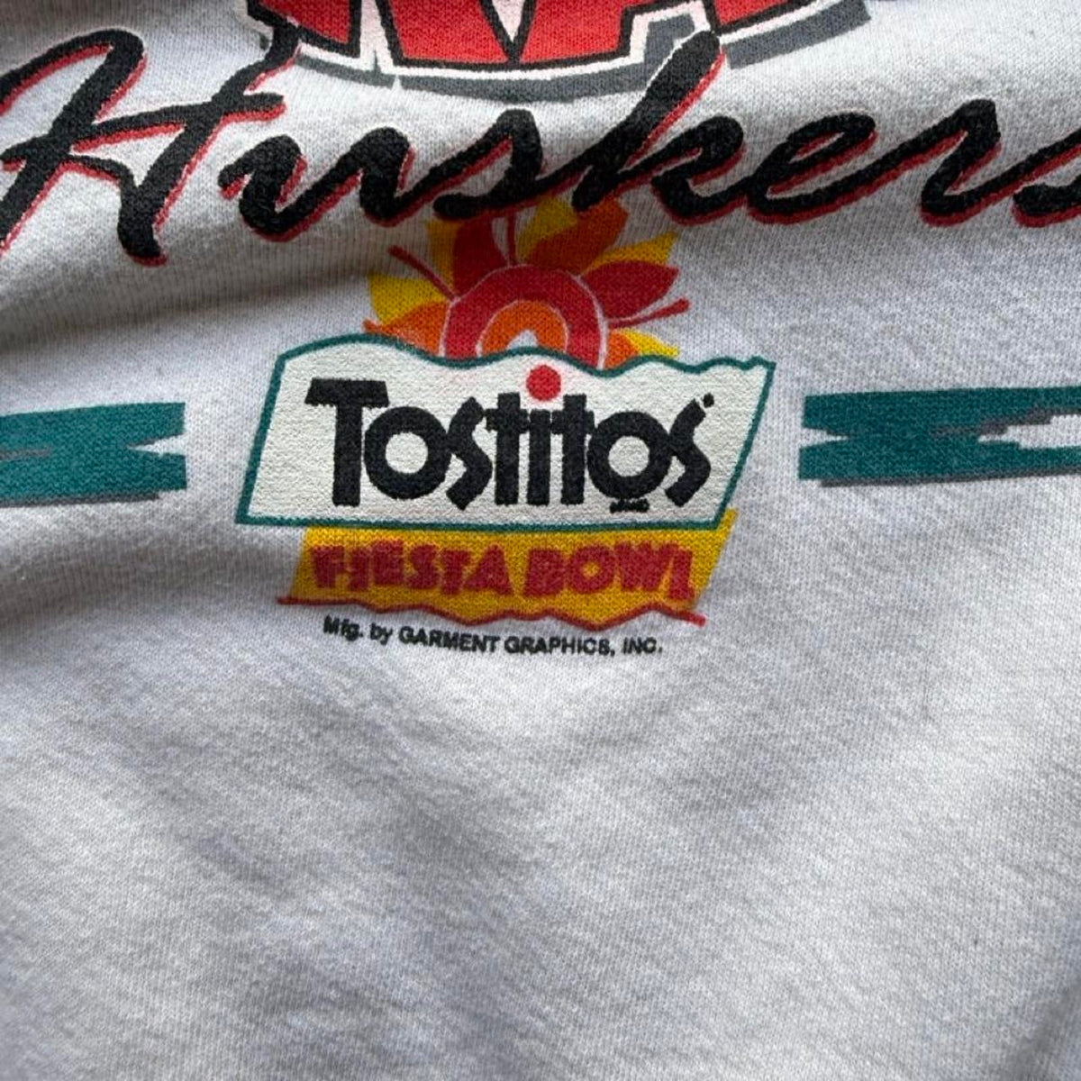 Vintage 90s Nebraska Huskers Tostitos Bowl Crewneck - Large