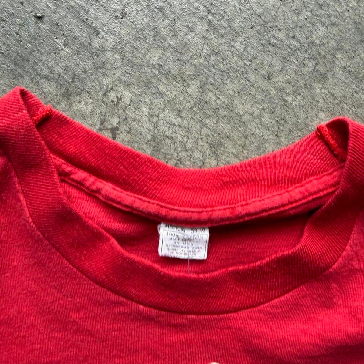 Vintage 80s Damn The Tide Nebraska Huskers T-Shirt - Medium
