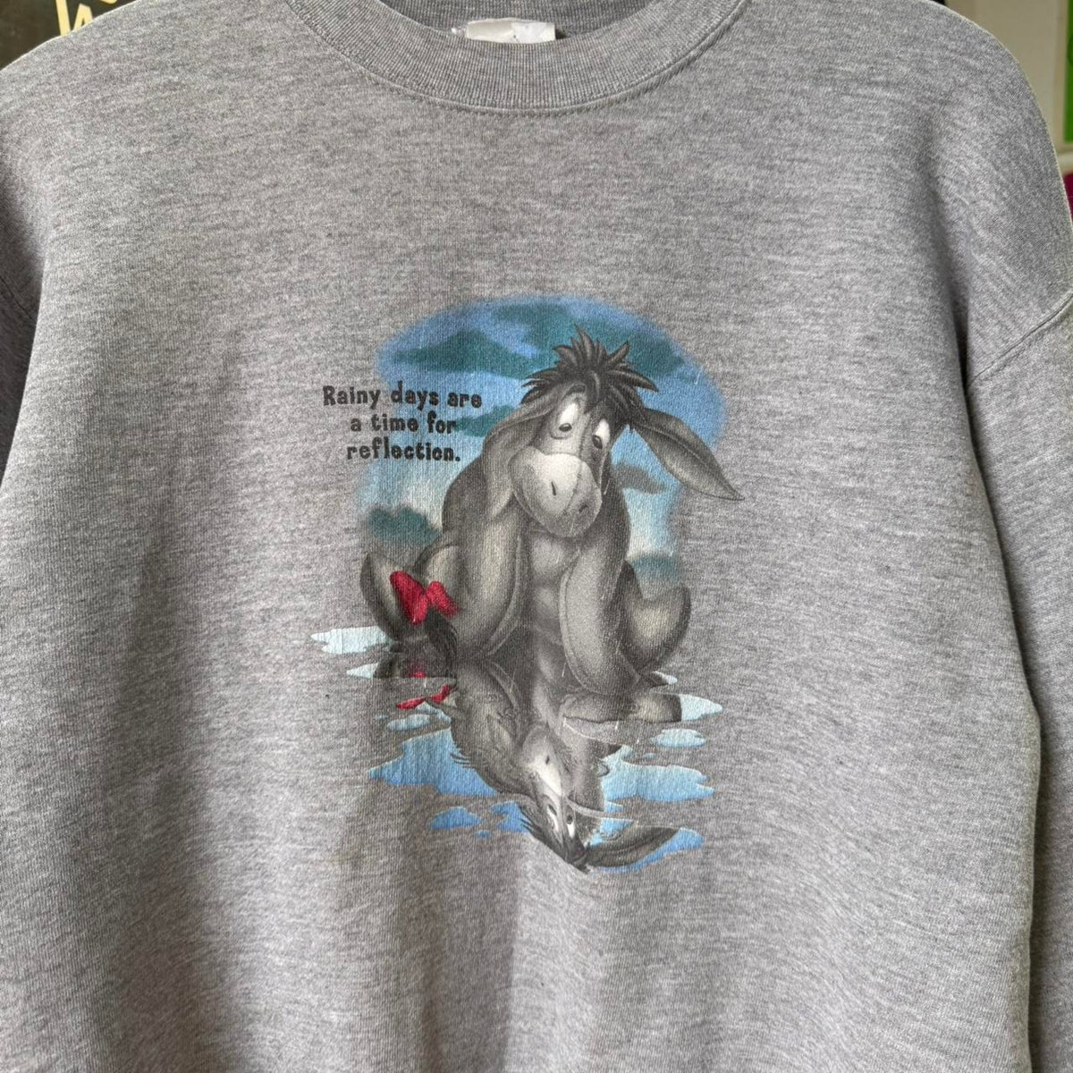Vintage 90s Eeyore Disney Winnie the Pooh Crewneck - Medium