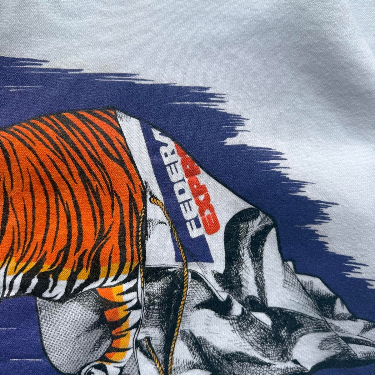 Vintage 90s FedEx Federal Express Tiger Crewneck - X-Large