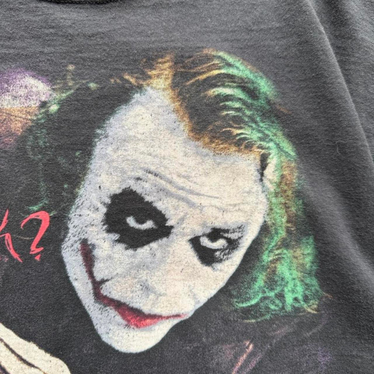 Vintage 2008 Batman Joker Magic Trick Pencil T-Shirt - Medium
