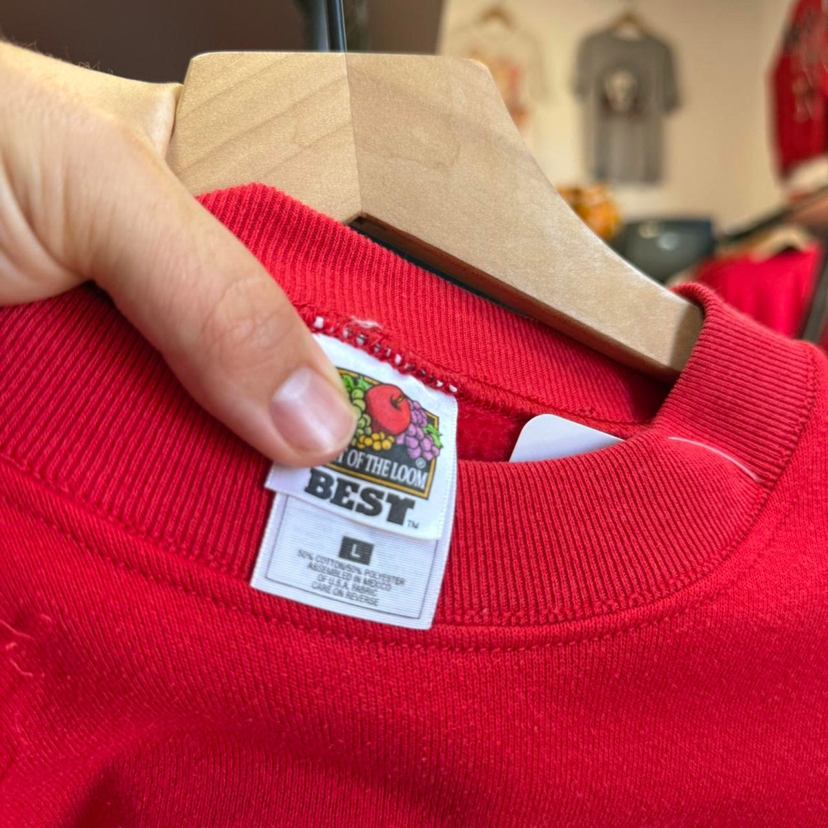 Vintage 90s Proud to be From Nebraska Crewneck
